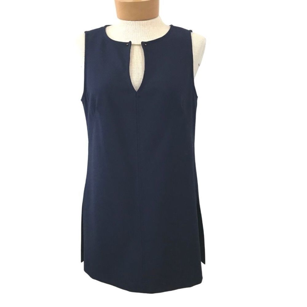 Trina Turk navy mini dress